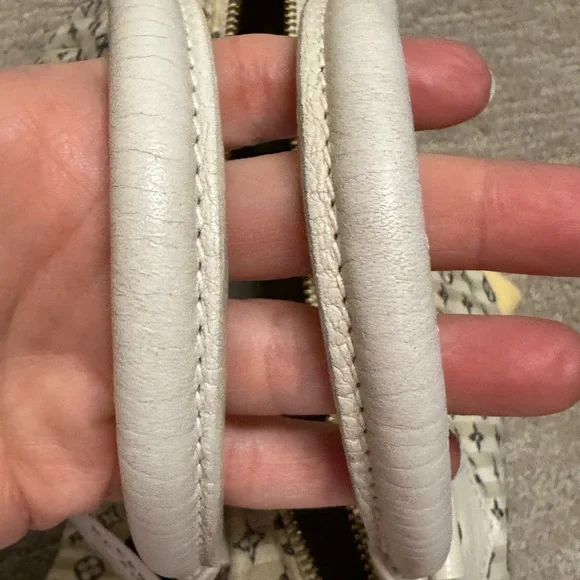 Louis Vuitton Mini Lin Croisette Speedy 30 Blue - Picture 6 of 6